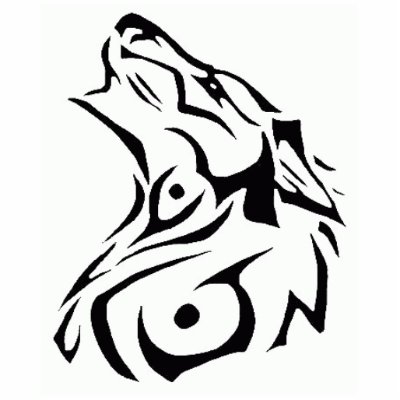 crying-wolf photo cut out by devbleech