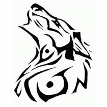 crying-wolf photo sculptures