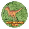 Cryolophosaurus sticker