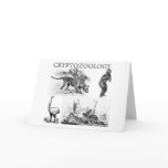 cryptozoology greeting card