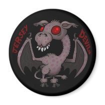 CRYPTOZOOLOGY: Jersey Devil Refrigerator Magnets