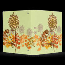 Crysanthemum Graphic 2 Binder binders
