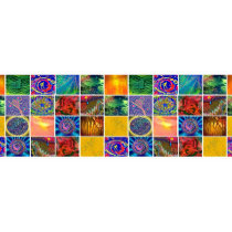 "Crystal Art Quilt" mugs