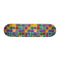 Crystal Art Quilt Skate Decks