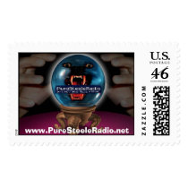 Crystal ball postage stamps