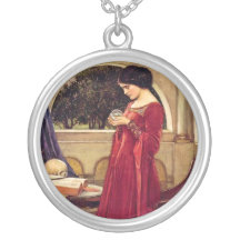 Crystal Ball Pre-Raphaelite Necklace