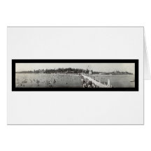 Crystal Beach Ontario Photo 1914 Greeting Cards