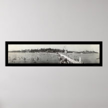 Crystal Beach Ontario Photo 1914 Poster