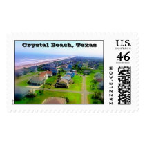 Crystal Beach, Texas Postage Stamp stamps