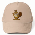 Crystal Beaver, our mascot hats