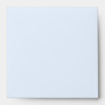 Crystal Blue Snowflake Celebration Envelope