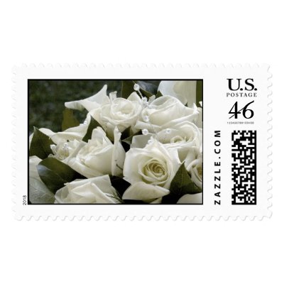 Crystal Bouquet Postage Stamp by niagaragirl