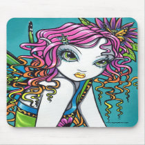 Crystal Candy Rainbow Fairy Mousepad by mykajelina Crystal Candy Rainbow Fairy Mousepad