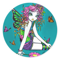 Crystal Candy Rainbow Fairy Stickers by mykajelina Crystal Candy Rainbow Fairy Stickers