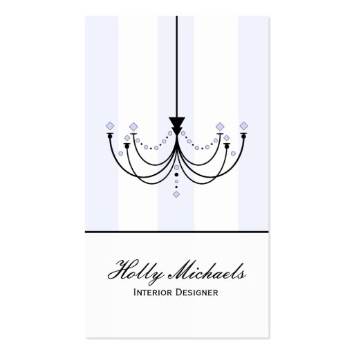 Crystal Chandelier Business Card