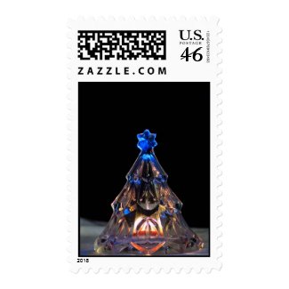 Crystal Christmas Tree Postage Stamps
