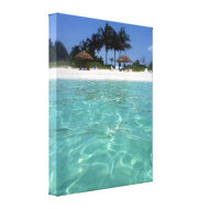 crystal clear bahamas canvas wrappedcanvas