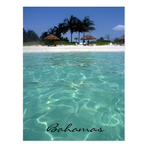 crystal clear bahamas postcards