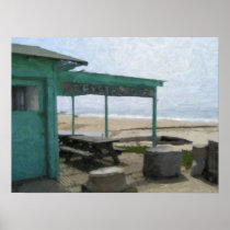 "Crystal Cove Shack" Poster posters