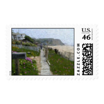 "Crystal Cove Walkway" Stamps