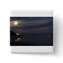 Crystal Crescent Beach Moonlight Pin