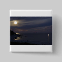 Crystal Crescent Beach Moonlight buttons