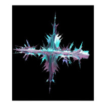 Crystal Cross Poster posters