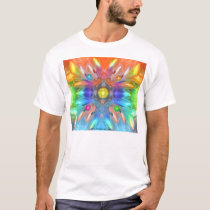 Crystal Flake t-shirts by KaleidoMagic Crystal Flake t-shirts