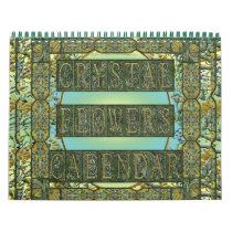 Crystal Flowers Calendar