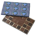Crystal Heart Ornament 45 Piece Box Of Chocolates