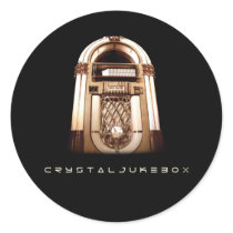 Crystal Jukebox Stickers by crystaljukebox Crystal Jukebox Stickers