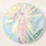 Crystal Lights Fairy - Coatser coasters
