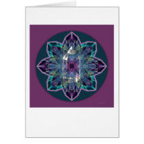 Crystal Mandala 3 cards by New_World_Creations Crystal Mandala 3 cards