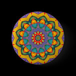 "Crystal Mandala Quilt" buttons