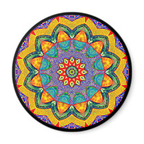 "Crystal Mandala Quilt" Refrigerator Magnet