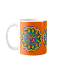 "Crystal Mandala Quilt" mugs