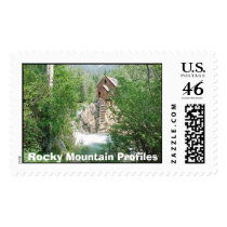 Crystal Mill Rocky Mountain Profiles postage by Mikejts Crystal Mill Rocky Mountain Profiles postage