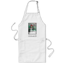 Crystal Nisse, long apron