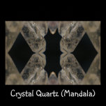Crystal Quartz (Mandala) posters
