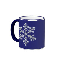 Crystal Snowflake Mug