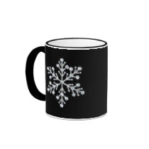 Crystal Snowflake Mug