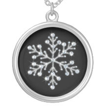 Crystal Snowflake Necklace