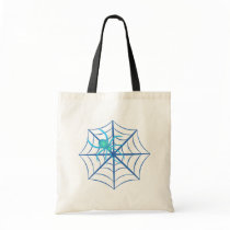Crystal Spider Canvas Bag