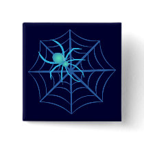 Crystal Spider Pins