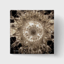 'Crystal' Square Button buttons