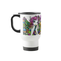 "Crystal, Sunny, Buttercup" Rainbow Fairy Mug mugs