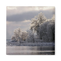 Crystal Trees Magnets by kerstitch Crystal Trees Magnets