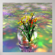 Crystal Vase Posters