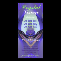 Crystal Vision Event Flyer rack cards