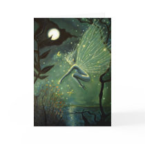 Crystal Water Sprite - Greeting Card